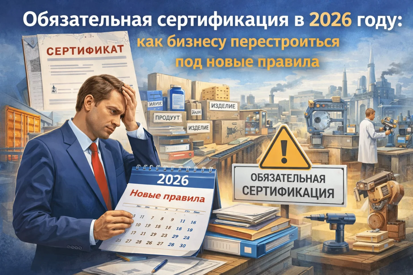 Обязательная сертификация в 2026 году: как бизнесу перестроиться под новые правила