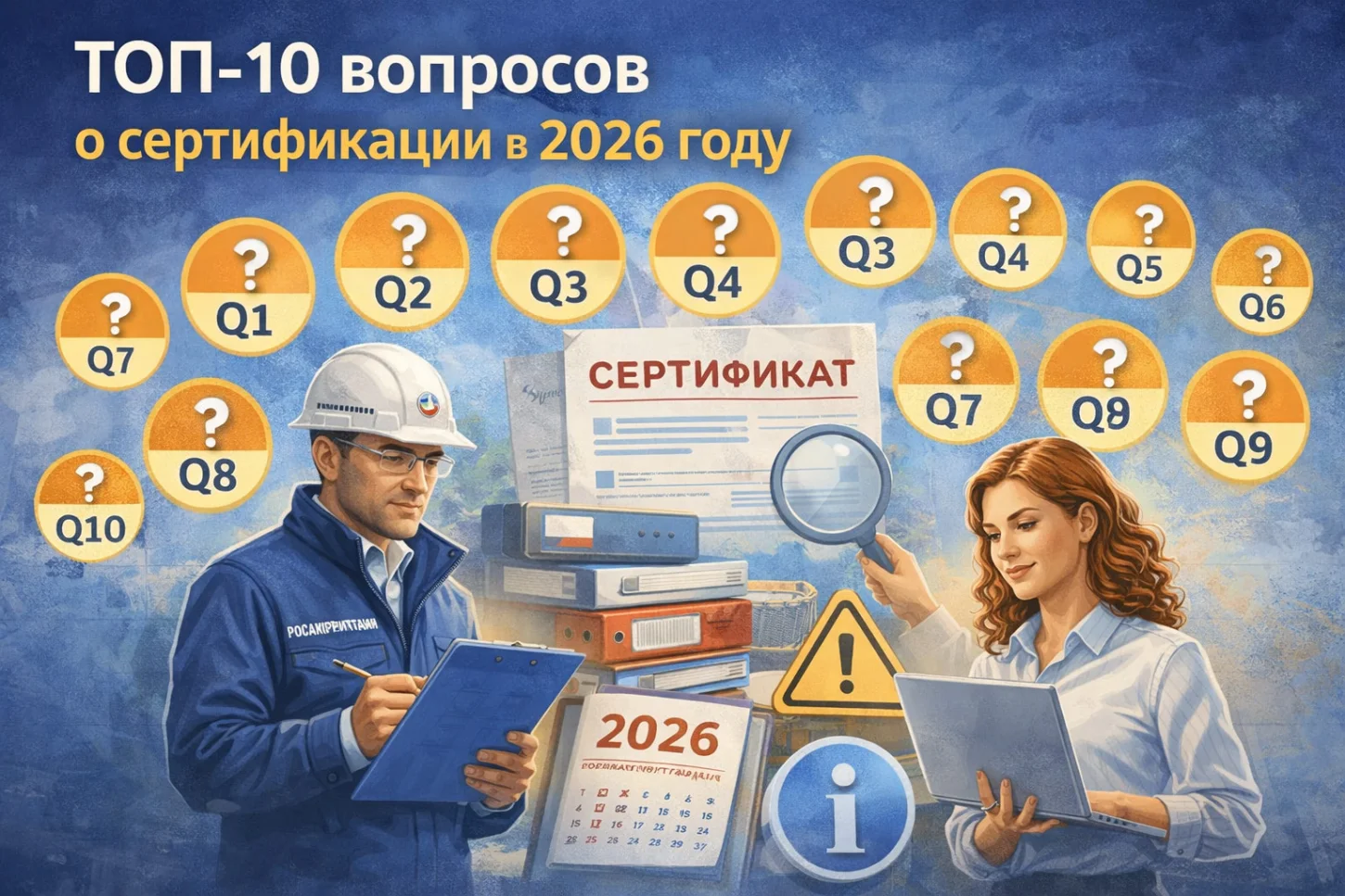 ТОП-10 вопросов о сертификации в 2026 году